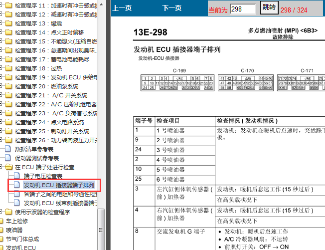 13年三菱劲畅 发动机端子资料