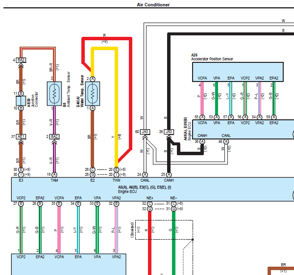 07年雷克萨斯IS300空调电路图