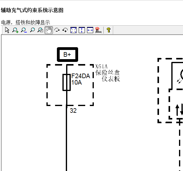 17年别克GL8气囊电路图