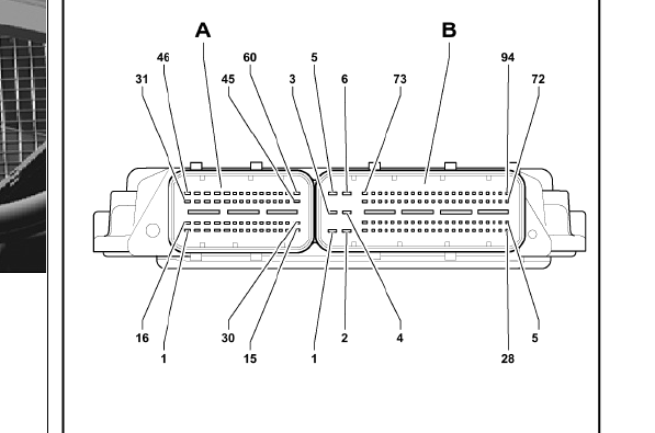 10年Q7 BHK发动机针脚图