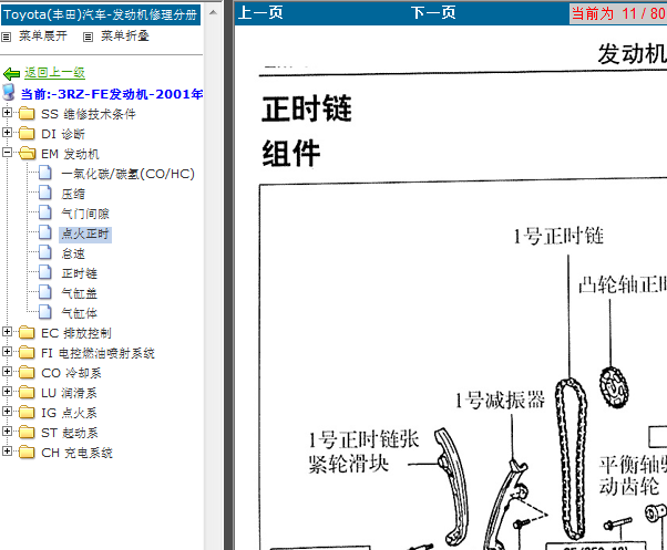 3RZ发动机正时