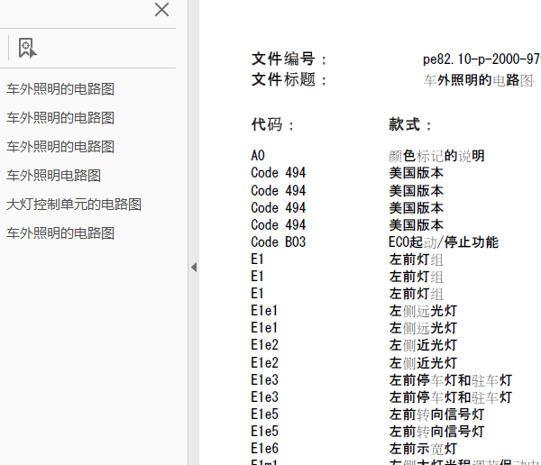 14年奔驰C260大灯维修电路图