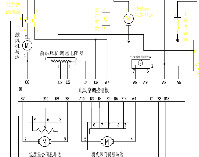 阁瑞斯空调线路图