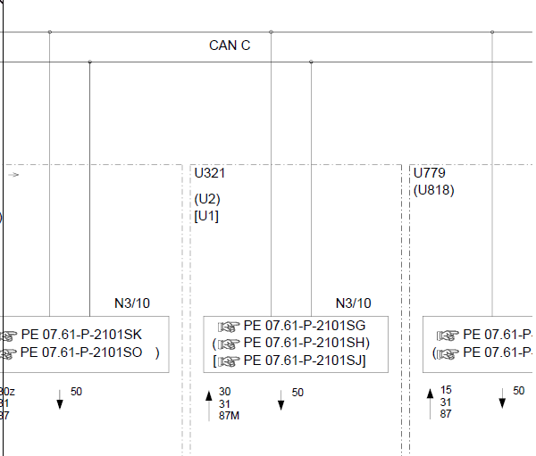 2004年奔驰S280L起动电路图