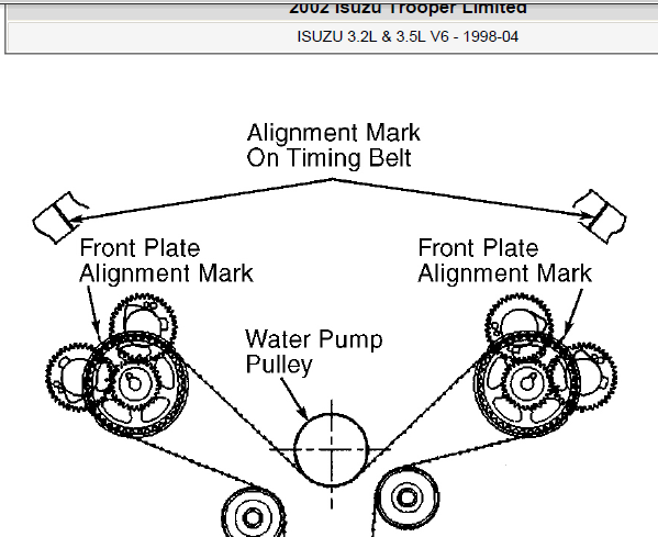 02年五十铃骑兵6VD1发动机维修手册