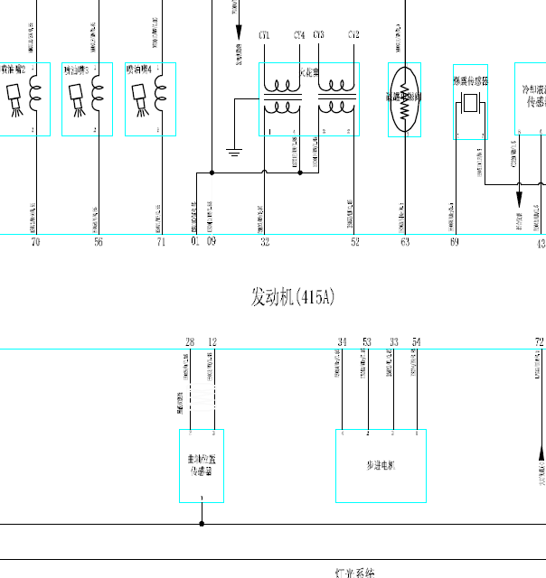 13年威旺M20发动机线路图