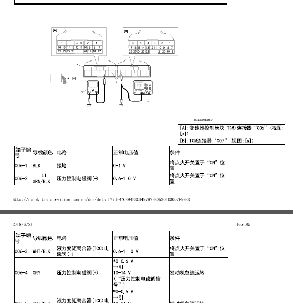 09年奥拓变速箱针脚资料