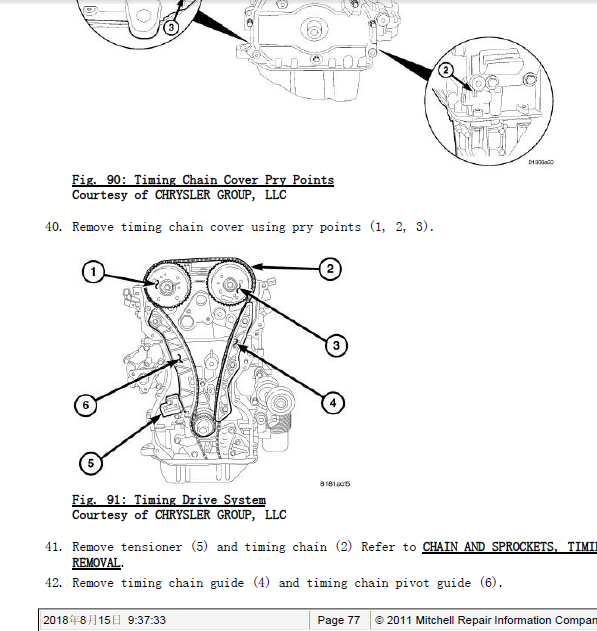 14年吉普自由客发动机正时
