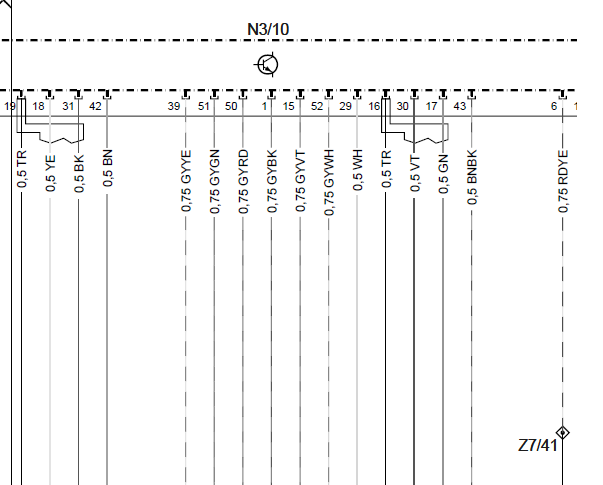 2006年奔驰S600发动机电路图