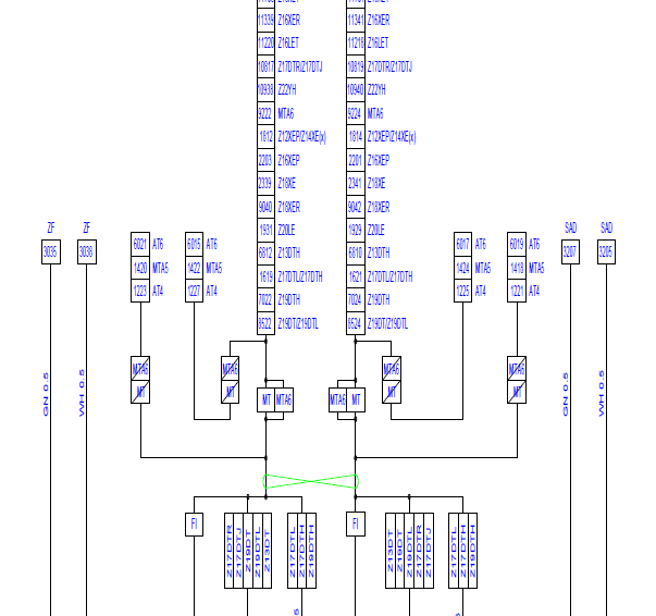 2008年欧宝雅特CAN线电路图