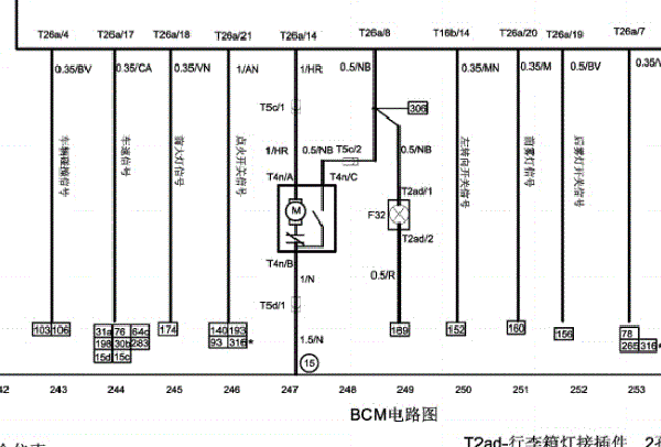 2009年中华骏捷车身电路图