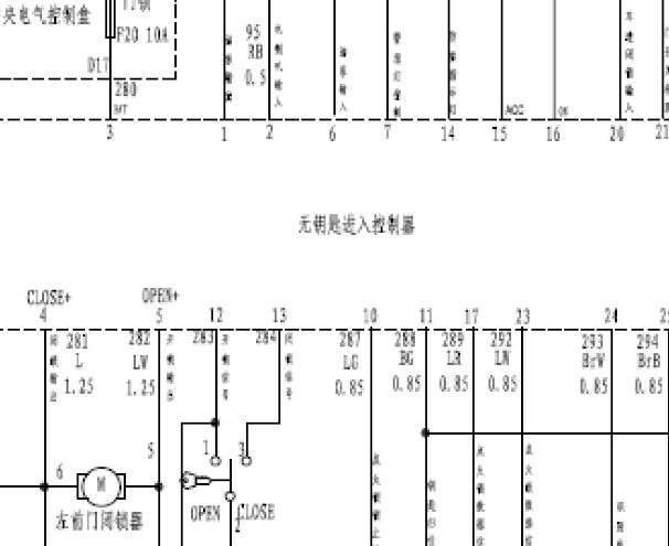 2011年众泰Z200HB智能钥匙电路图