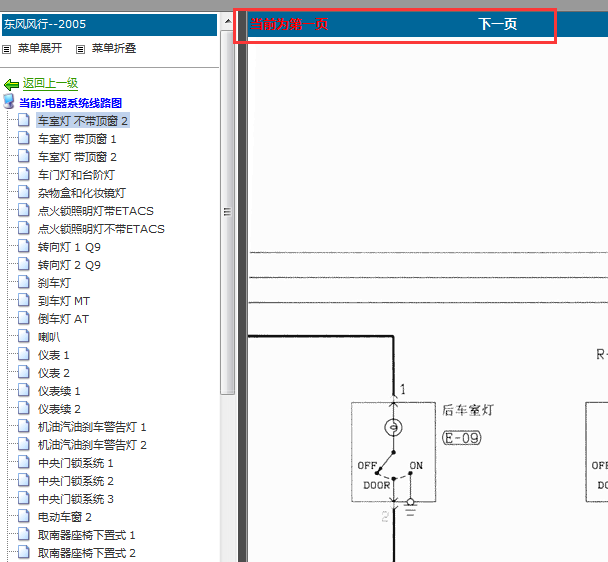 2005-2007年东风风行菱智电路图