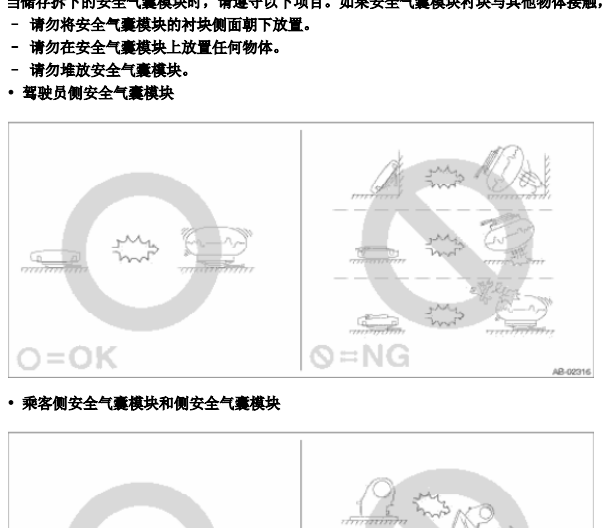 16年斯巴鲁森林人气囊维修手册
