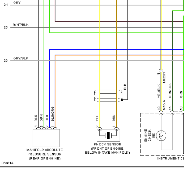 12年现代圣达菲发动机进气压力传感器