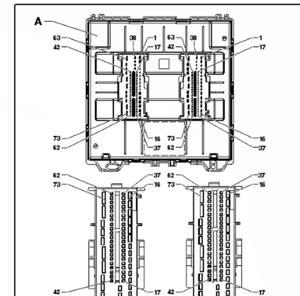 14年大众速腾J519针脚