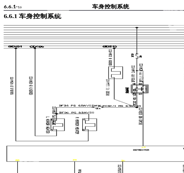 17年欧尚A800车身电路图