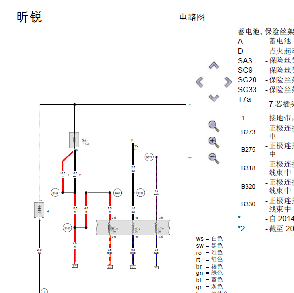 2017年斯柯达昕锐ABS电路图