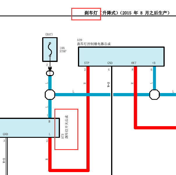 2016年丰田酷路泽刹车灯