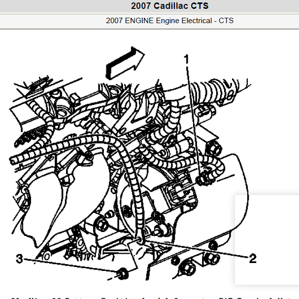 2007年凯迪拉克CTS充电系统维修手册