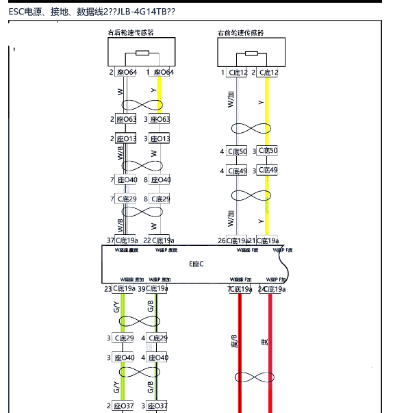 2019年吉利帝豪ABS电路图.