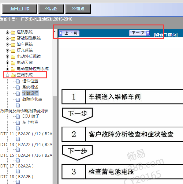 2015年比亚迪速锐空调维修手册