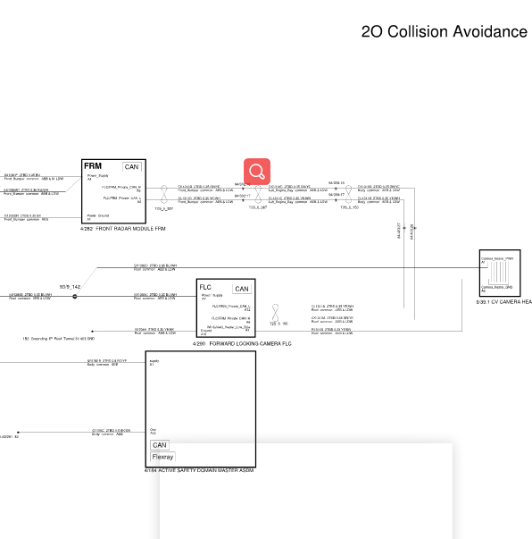领克03碰撞电路图