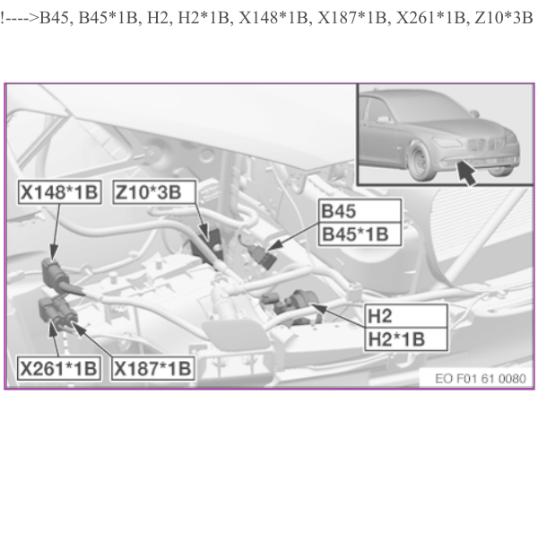 2012年宝马520LI右侧安全气囊传感器位置