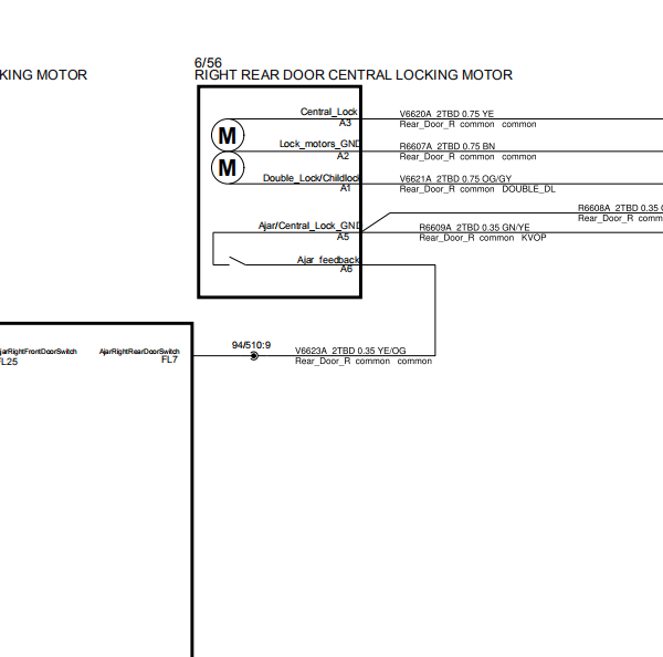 2018年领克车窗电路图