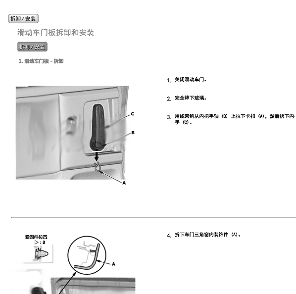 2016年本田艾力绅车门拆装