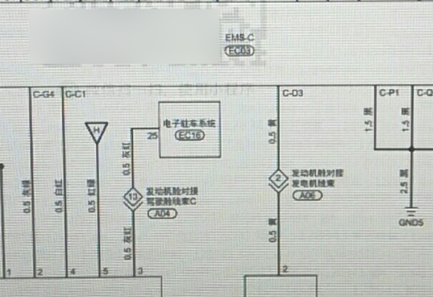 2018年宝沃BX5发动机电路图