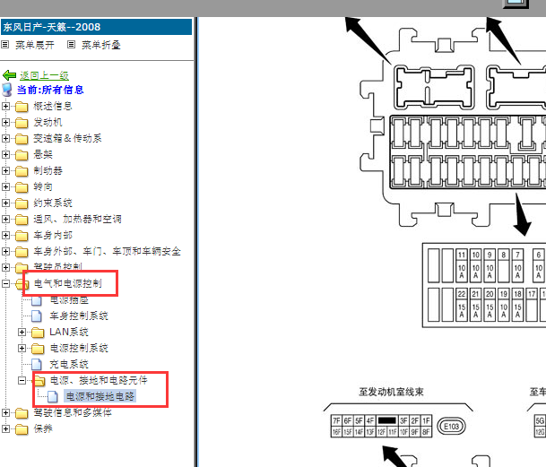 2008年日产天籁保险丝位置