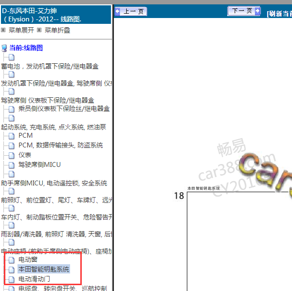 2012年艾力绅防盗电路图