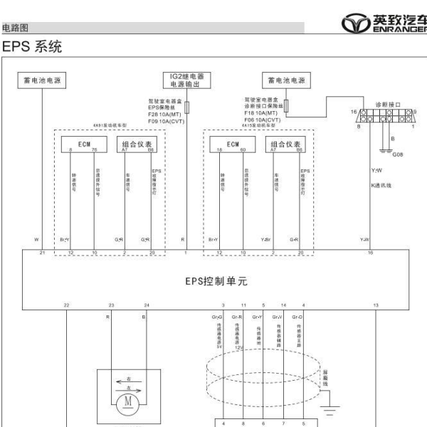 英致G3 EPS电路图