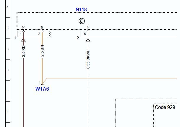 2012年奔驰ML350油泵电路图和位置