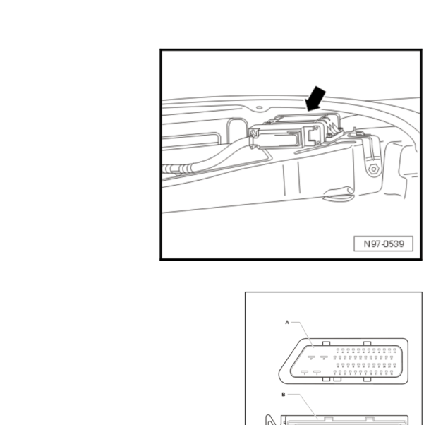 2004年大众途安自动变速箱电脑安装位置