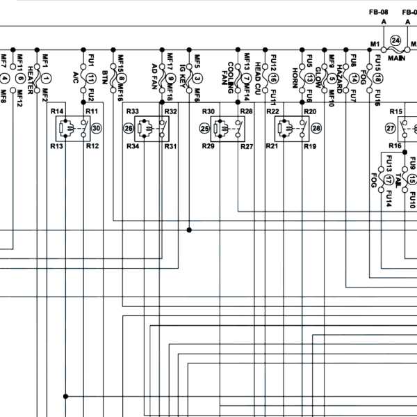 2013年海马福美来保险电路图