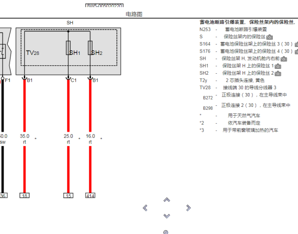 2019年奥迪S4保险丝继电器