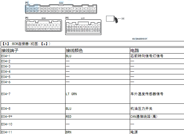 2018年铃木启悦BCM针脚