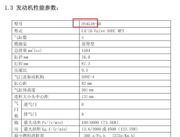 DA4G18发动机维修手册资料