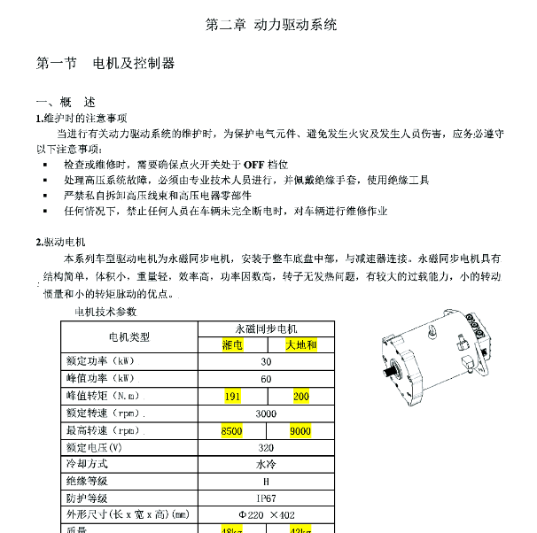 2018年瑞驰EC35 电机维修诊断.