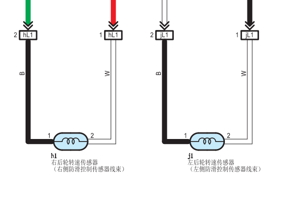 2017年丰田卡罗拉ABS电路图