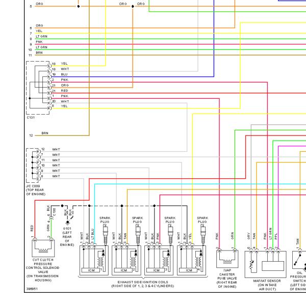 2013年讴歌ILX真空泵电路图