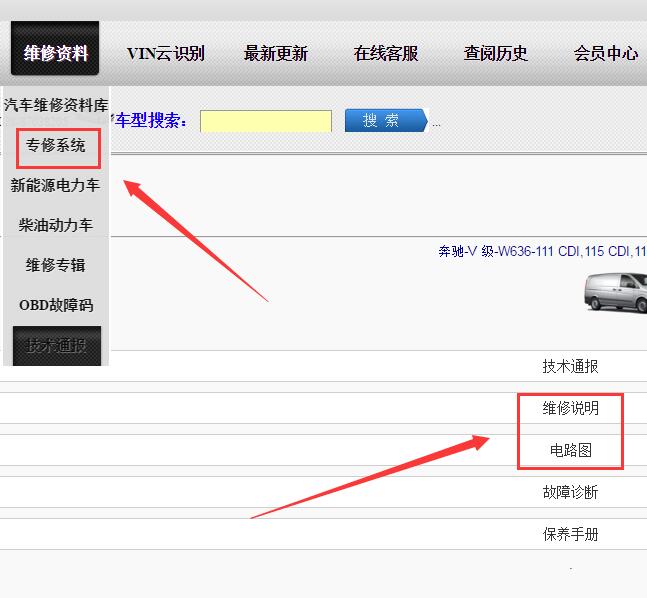 2012年奔驰唯雅诺电路图与维修手册