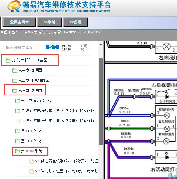 2016-2017年奇瑞汽车-艾瑞泽5（Arrizo 5）双闪电路图