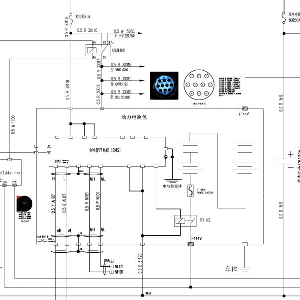 2016年知豆D2电路图.BMS电路图.
