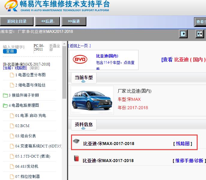 比亚迪-宋MAX-2017-2018[ 线路图 ]