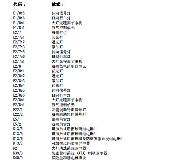 2013年奔驰斯宾特大灯电路图