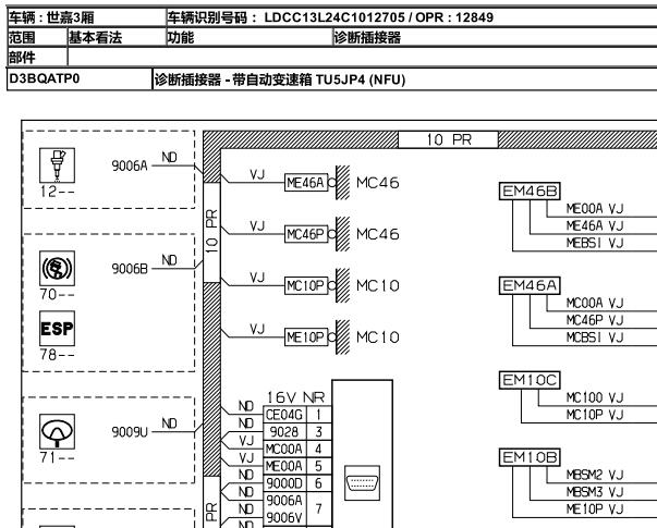 2011年雪铁龙世嘉网络通讯电路图