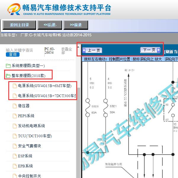 2014年哈弗H6 保险丝电路图